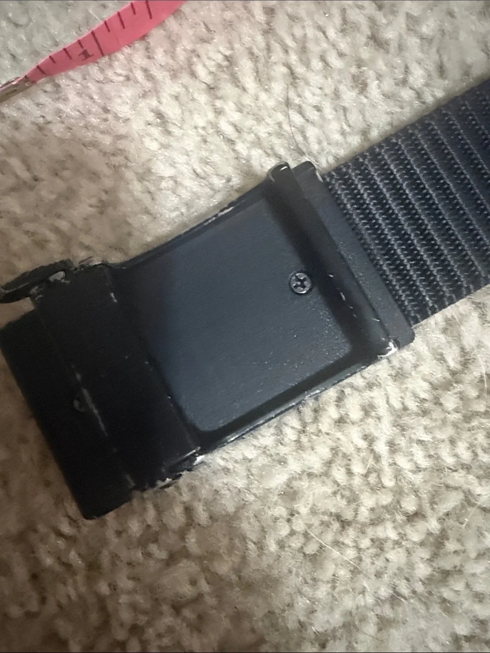 Black Tactical Belt Clip Holster Strap - Black